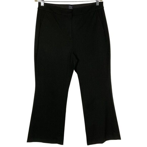 J. Crew Factory Kelsey flare pant, Black, Size 12, cotton/viscose/elastane - Picture 5 of 15